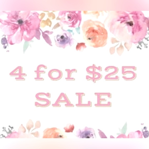 Other - Bundle any 4 items $13 or less for $25!